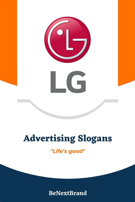 tagline of lg|LG Slogan .